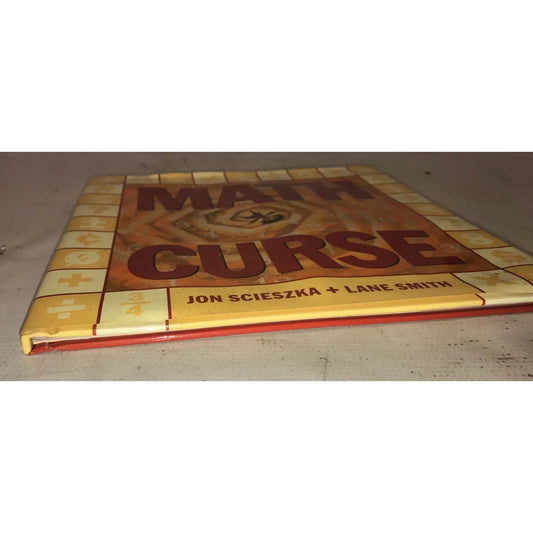 Math Curse Hardcover Book By Lane Smith and Jon Scieszka - A+ Stuff