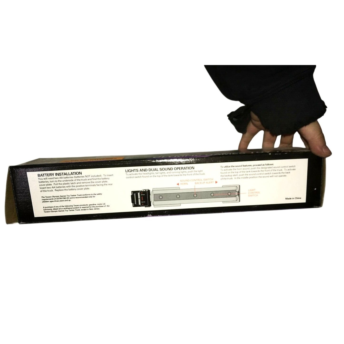 1996 TEXACO Olympic Games Toy TANKER TRUCK Vehicle 14.25" 1:24