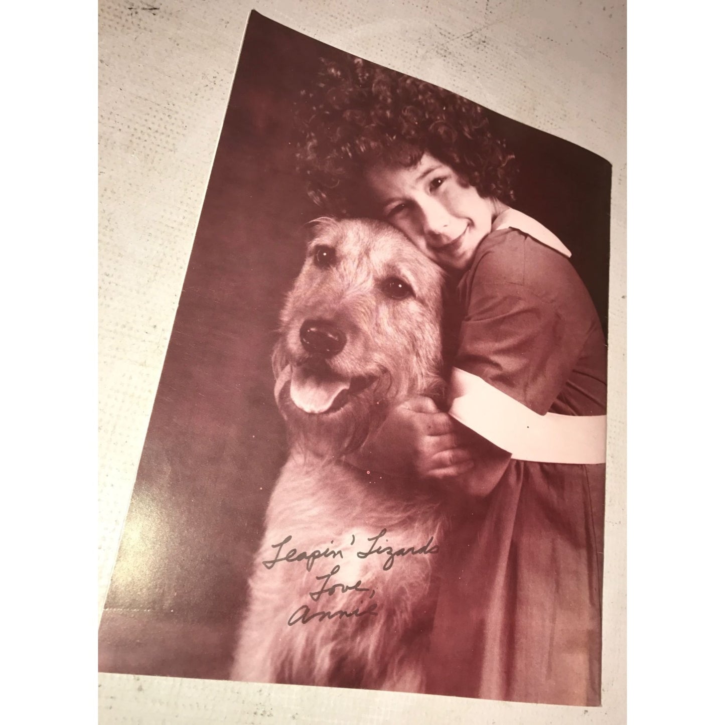 Vintage Program- National Touring Musicals Presents Annie Americas Happiest Musical