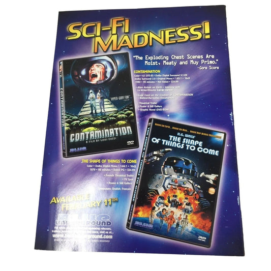 Fangoria- Darkness Falls- Pray for Daylight Magazine #220 Special Issue: Sexy and Scary Women of Horror A+ Stuff A+ Stuff