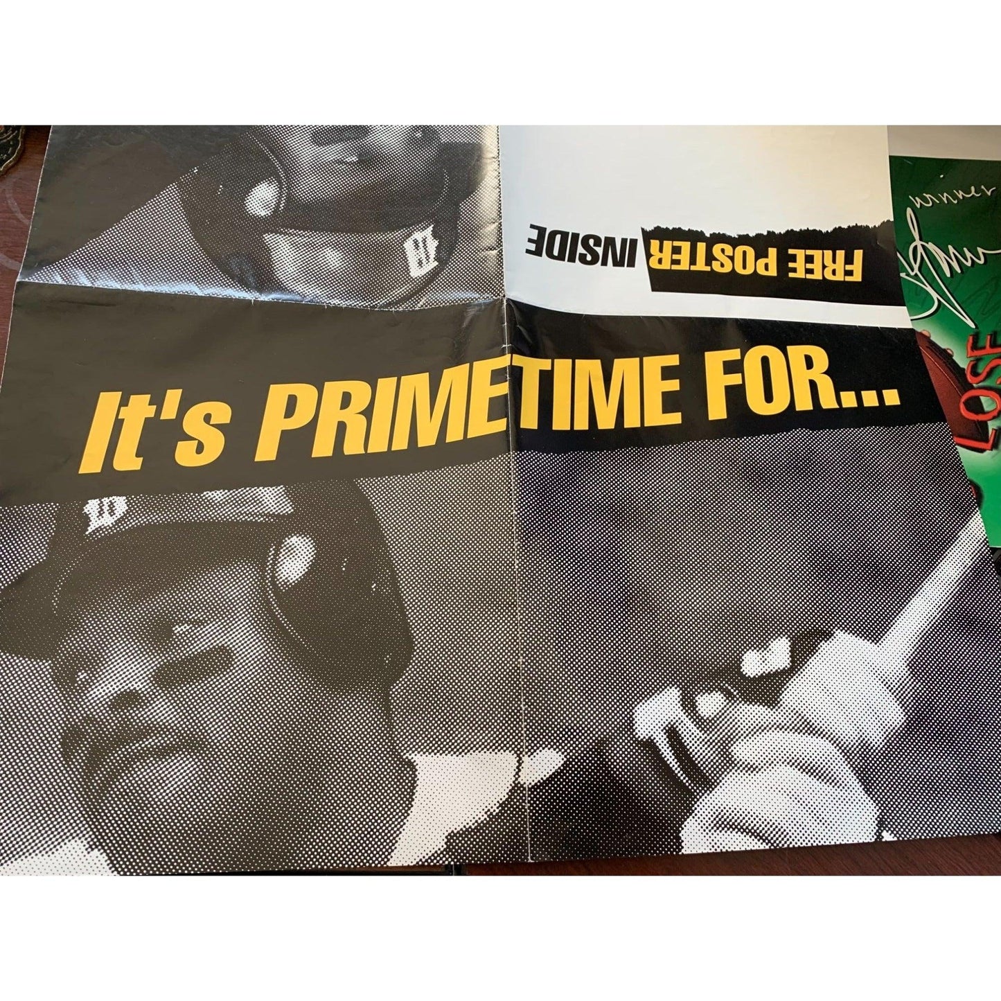 It's Primetime For Pass! Pass Sports 1994 Tigers TV Schedule on Pass Poster - A+ Stuff