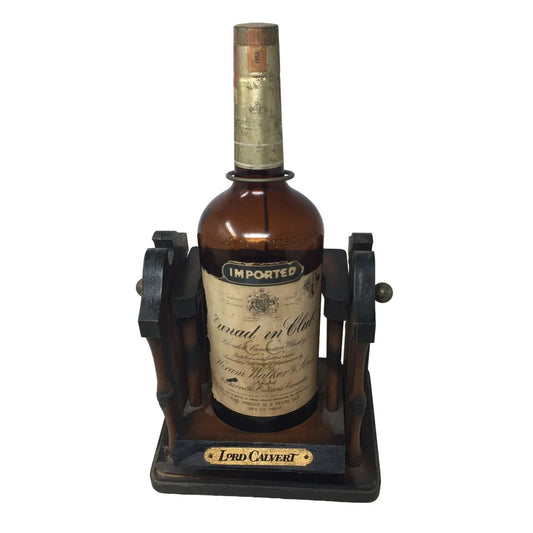Vintage Hiram Walker & Sons Canadian Club Whiskey Bottle (Empty) - A+ Stuff