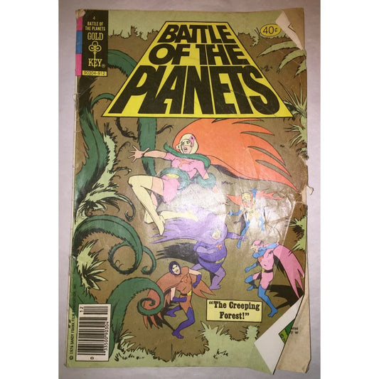 Battle of the Planets #4 Vintage 1979 Gold key comics Comic Book - A+ Stuff