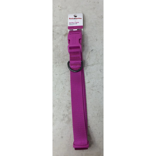 Basic Purple/Pink Adjustable Dog Collars Size XL (For 90+ lbs) New w/ Tags (2) - A+ Stuff