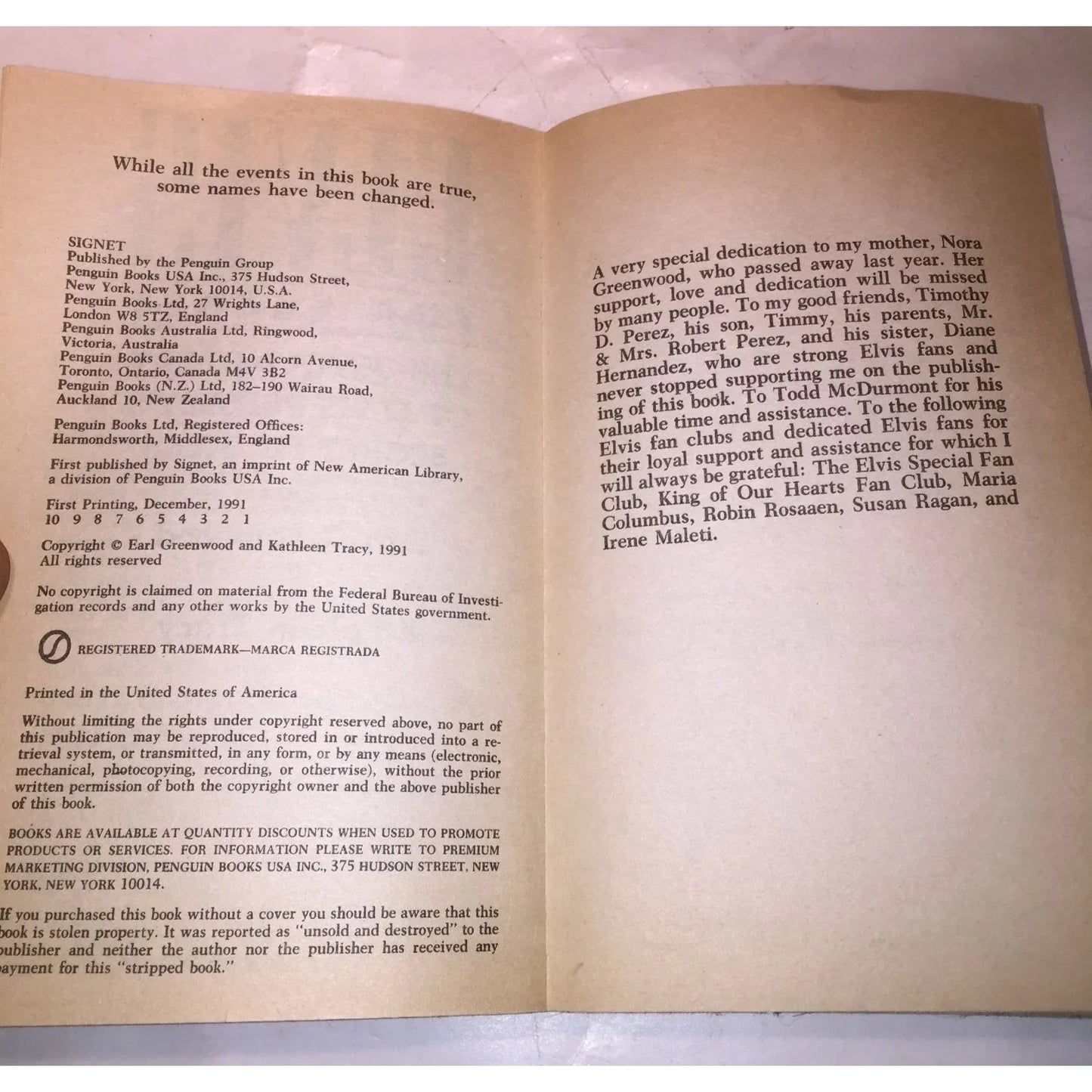 Elvis: Top Secret- The Untold Story of Elvis Presley's Secret FBI Files Paperback - A+ Stuff