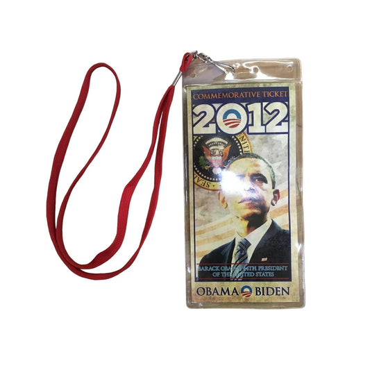 Barack Obama 44th President of the U.S.- 2012 Commemorative Ticket - A+ Stuff