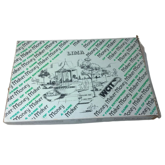 Vintage Money Maker (A Game of Free Enterprise) Family Board Game Collectors Edition - A+ Stuff