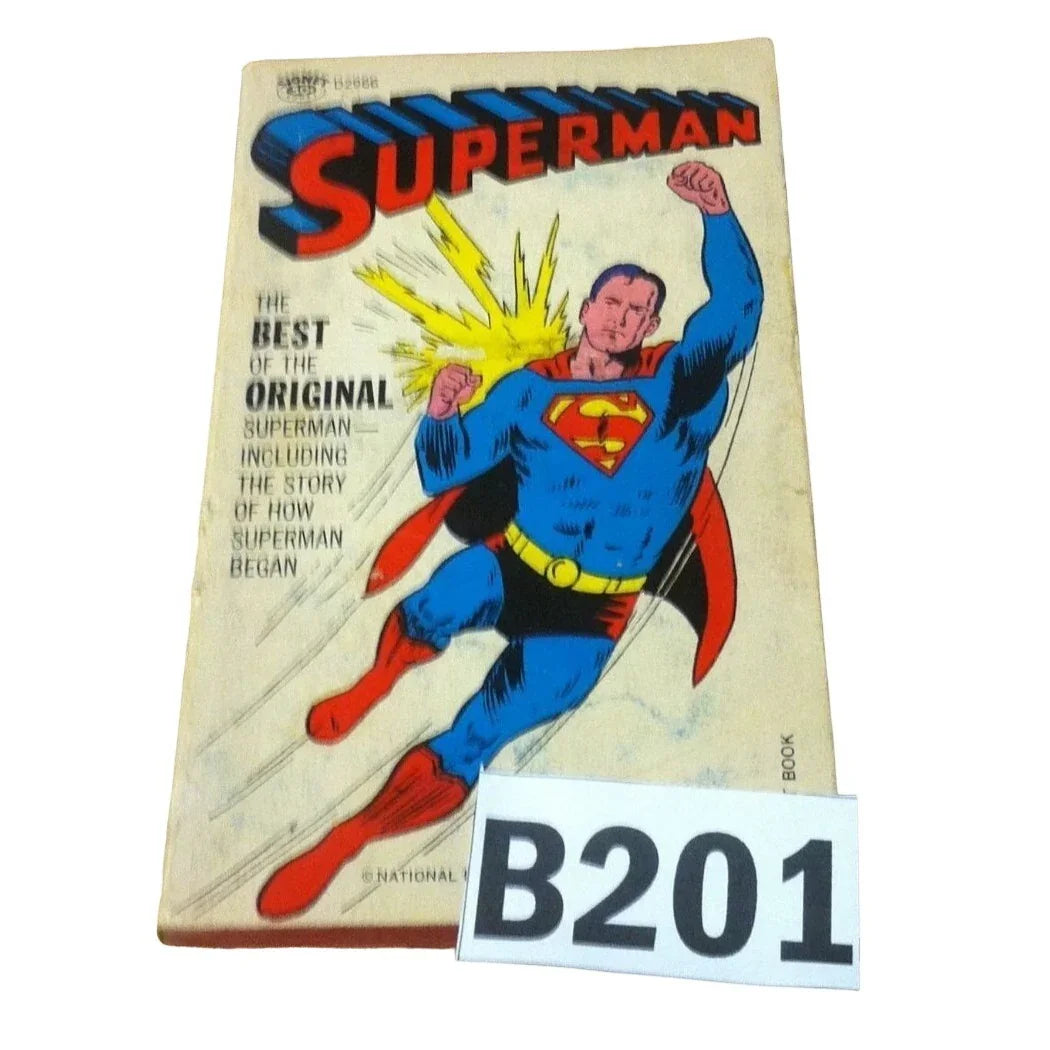 Superman Vintage Signet Paperback Comic Book - A+ Stuff