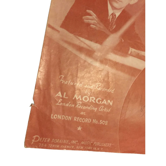 Vintage Sheet Music I Wish I Had A Sweetheart by Frank Davis, Sam Braverman, Win Brookhouse - A+ Stuff