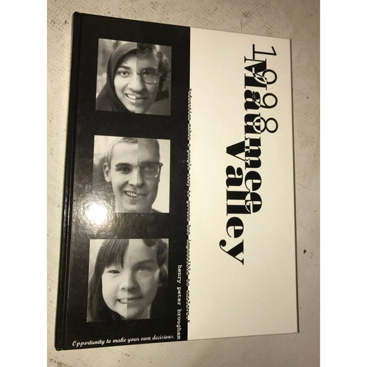 Vintage 1998 Maumee Valley Hardback Yearbook - A+ Stuff