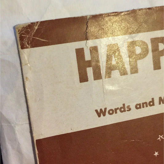 Happiness Street by Mack Wolfson & Edward R. White Vintage Sheet Music - A+ Stuff