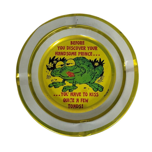 Novelty Ashtray Collectible - Humor Funny- Great Vintage Find - A+ Stuff