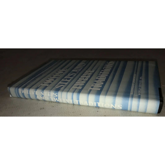 Twelve Steps & Twelve Traditions Vintage Hardcover Book - A+ Stuff