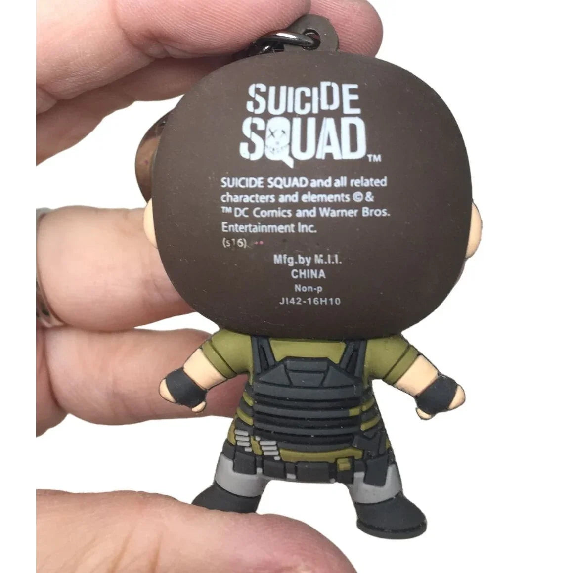 DC Comics Rick Flag Suicide Squad Keychain - A+ Stuff