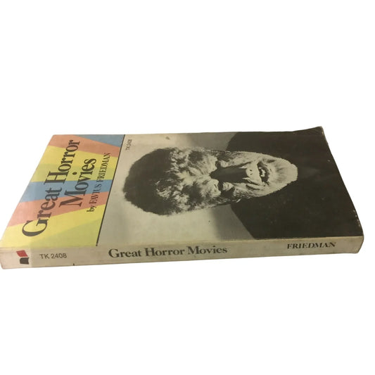 Great Horror Movies book by Favius Friedman - A+ Stuff