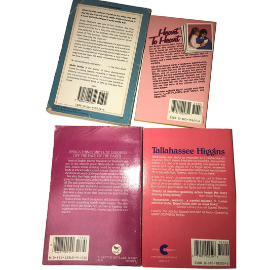 Vintage Bundle of 4 Paperback Chapter Books for Teenagers - A+ Stuff