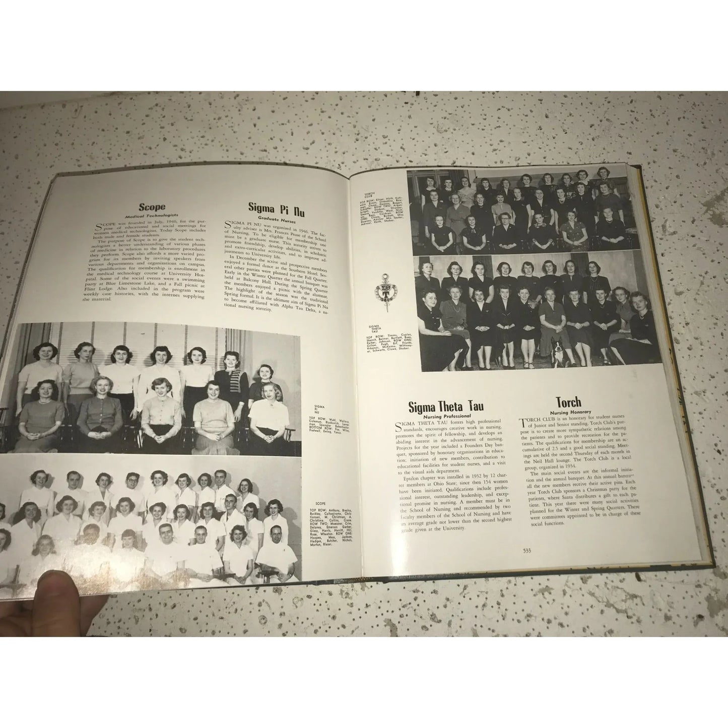 Vintage 1951 Makio Yearbook Volume 70- Ohio State University - A+ Stuff