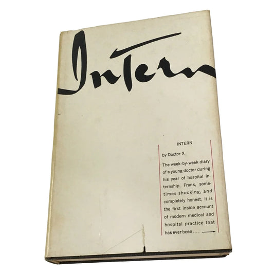 Intern by Doctor X Hardcover Book - A+ Stuff