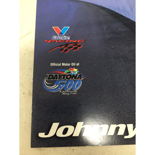 Vintage 2002 Johnny Benson Daytona 500 Valvoline Racing Photo A+ Stuff A+ Stuff