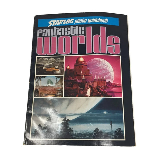 Vintage STARLOG PHOTO GUIDEBOOK FANTASTIC WORLDS MAGAZINE - A+ Stuff