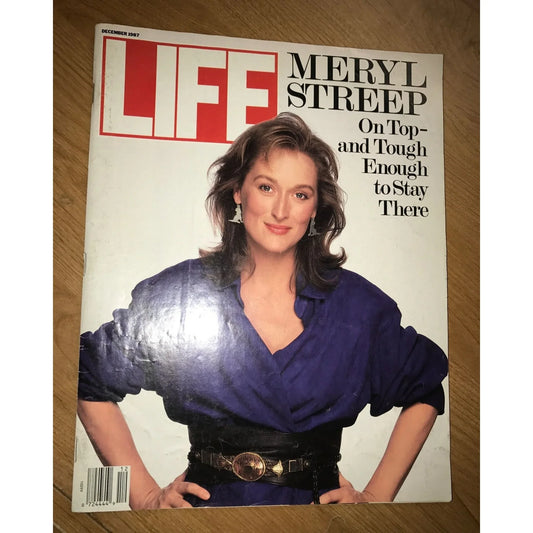 Vintage Meryl Streep Life Magazine December 1987 - A+ Stuff