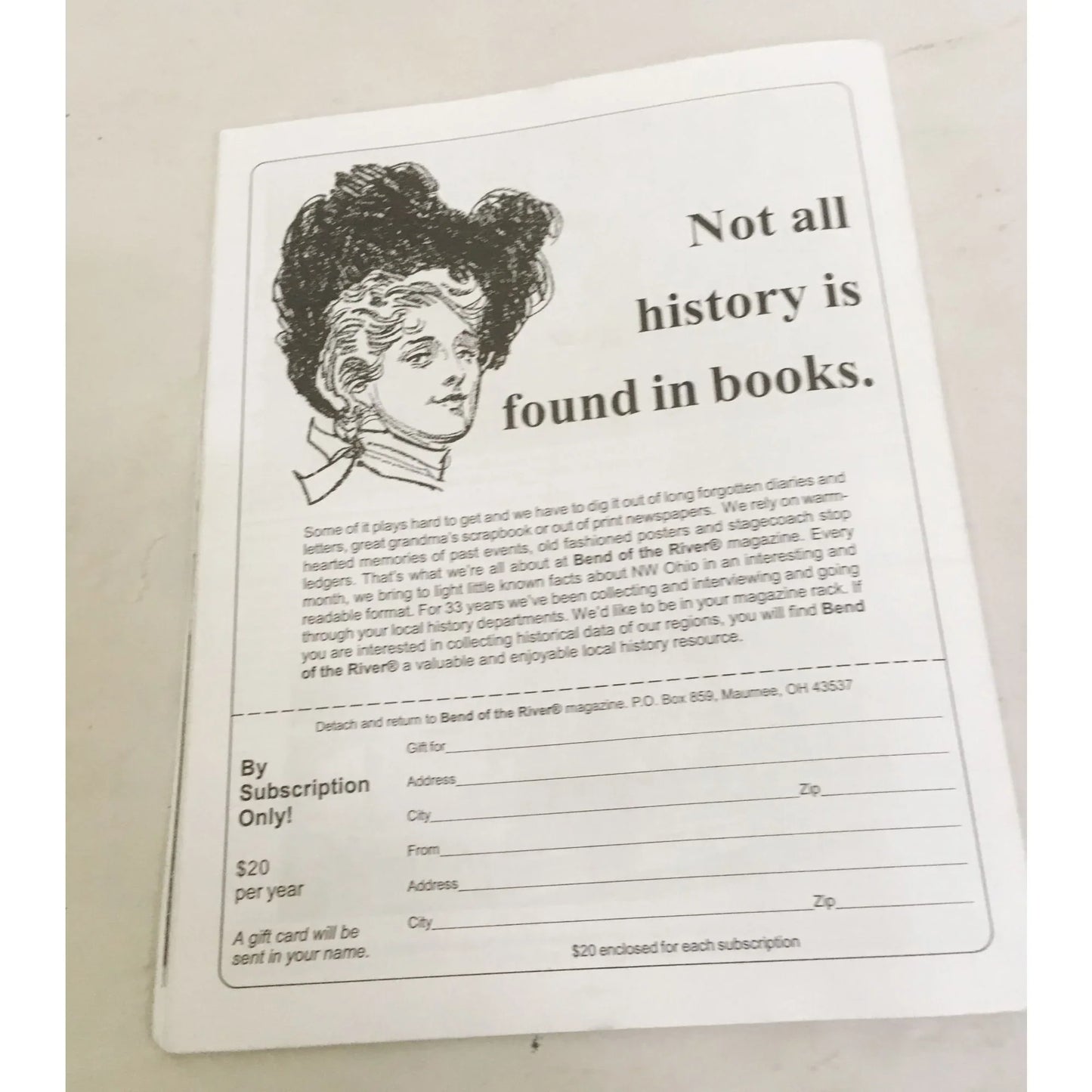 BEND OF THE RIVER Magazine Historic Maumee Valley August 2006 Issue - A+ Stuff