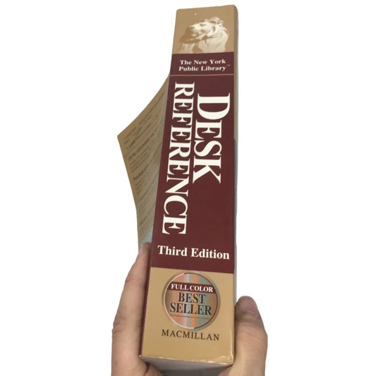 The New York Public Library Desk Reference 3rd edition Paperback Textbook - A+ Stuff