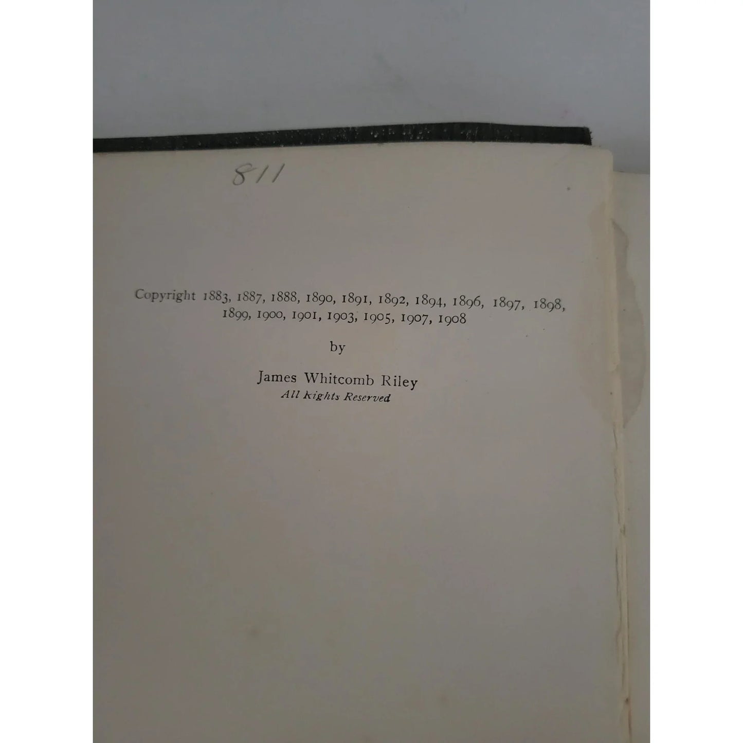 SONGS OF SUMMER by James Whitcomb Riley Hardcover Book - A+ Stuff