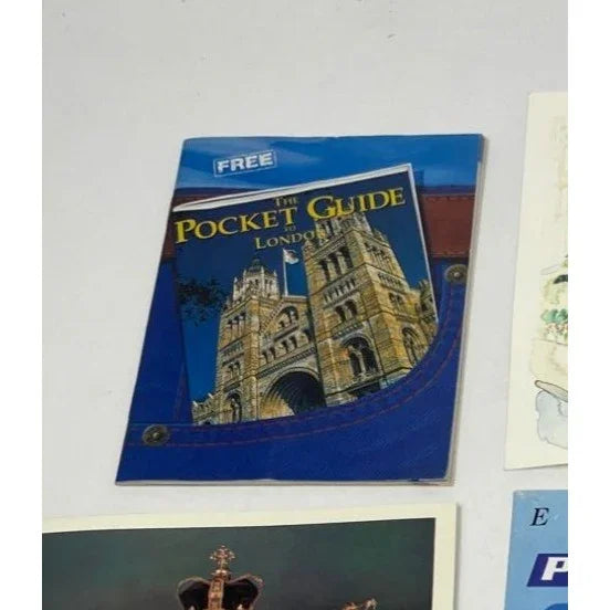 Lot of Collectible Traveling Maps, Guides, Programs, Brochures, Postcard (8 total) - A+ Stuff