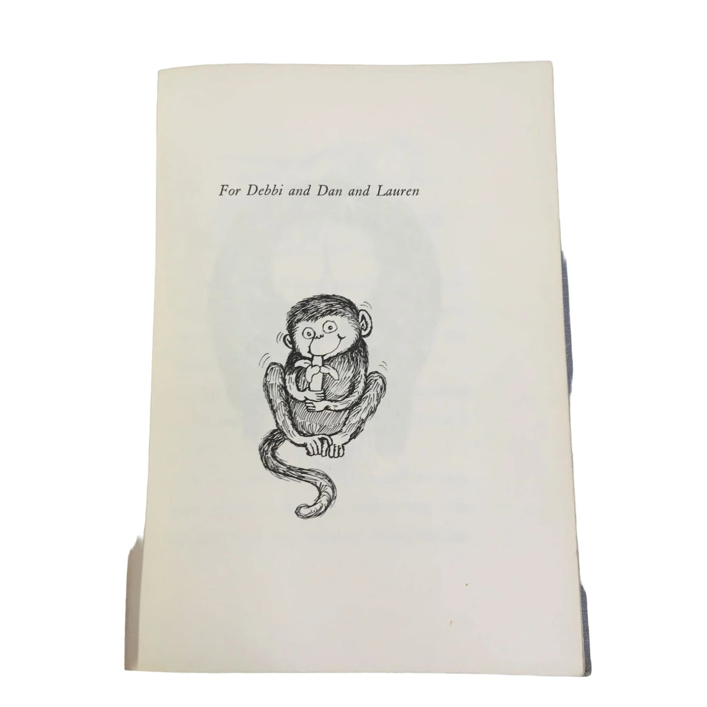 A Monkey's Tale Hardcover Book by Nathan Kravetz/Susan Perl - A+ Stuff
