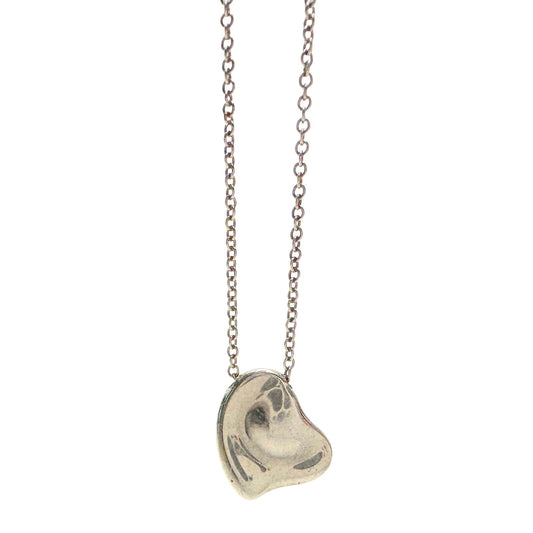 Tiffany and Co Elsa Peretti Full Heart Necklace 16" with Dust Bag Tiffany & Co. A+ Stuff Necklace with Pendant