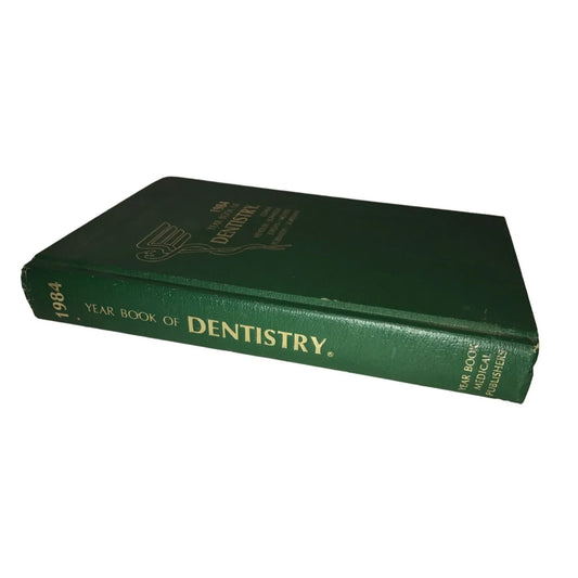 Vintage 1984 Year Book of Dentistry Hardcover Book - A+ Stuff