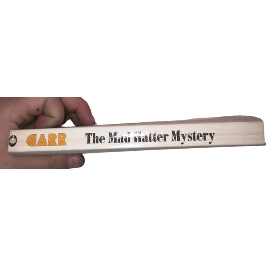 The Mad Hatter Mystery John Dickson Carr Vintage Paperback Book - A+ Stuff