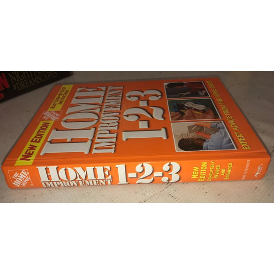 Home Improvement 1-2-3 Expert Advice from The Home Depot Hardcover book - A+ Stuff