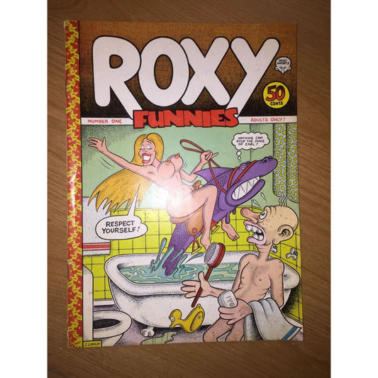 ROXY FUNNIES No. 1 Adults Only Vintage Magazine - A+ Stuff