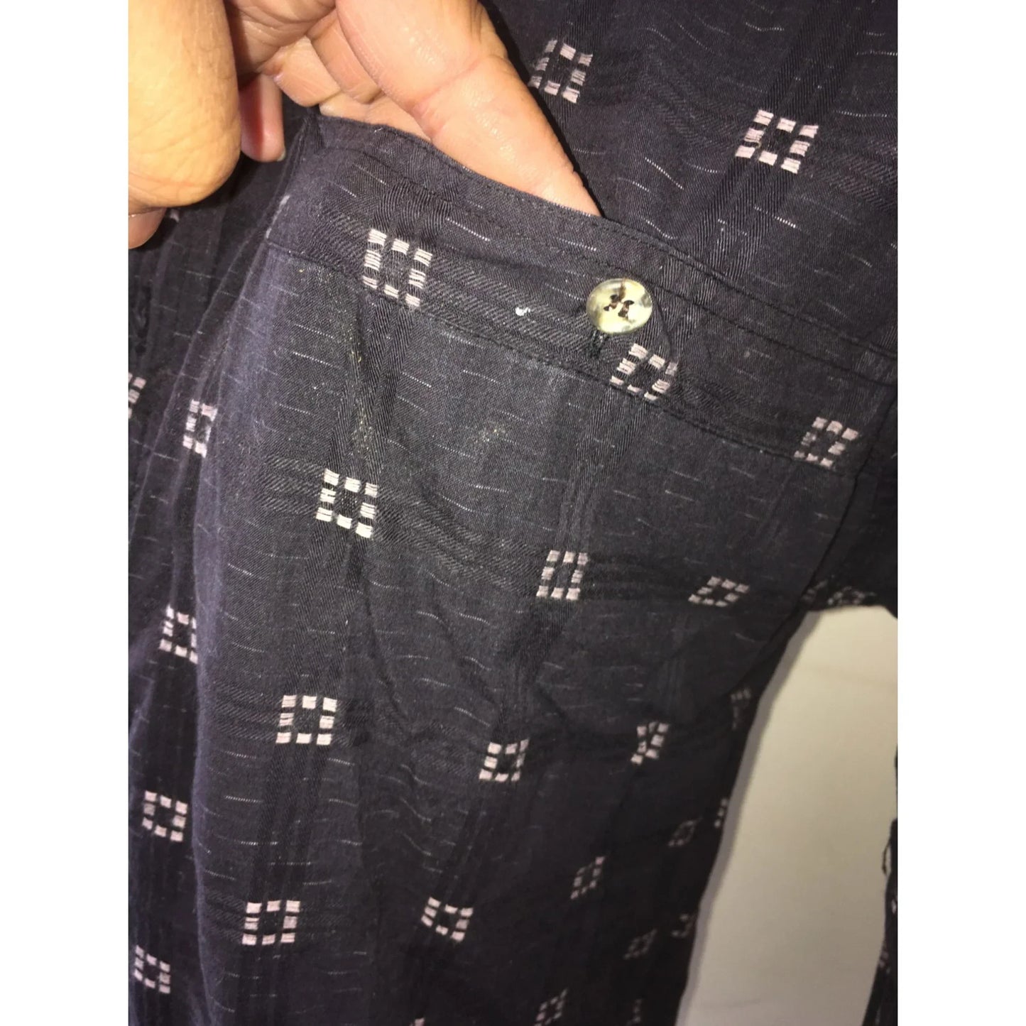 Men's Merona Size Small Button Up Collared Dress Shirt - A+ Stuff