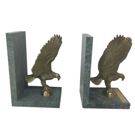 Eagle Statuette Bookends - Bible Verse -- But those who ait on the lord Shall renew their strenth: They shall mount up with wings like eagle A+ Stuff A+ Stuff