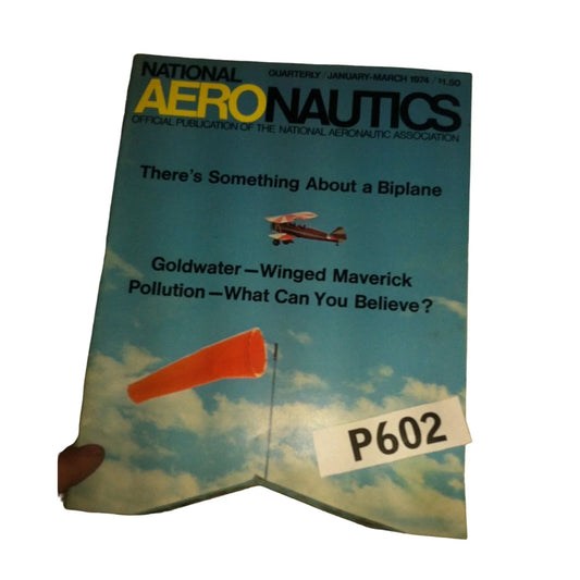 Vintage National Aeronautics Magazine Jan.-March 1974 - A+ Stuff