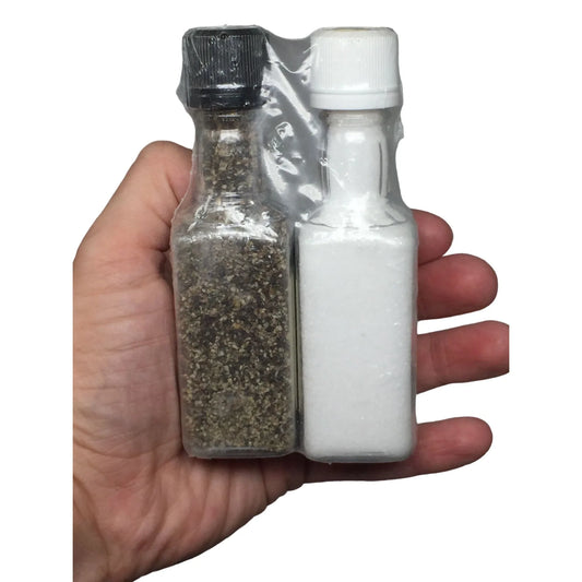 Jim Beam Miniature Liquor Bottle Salt & Pepper Shaker - A+ Stuff
