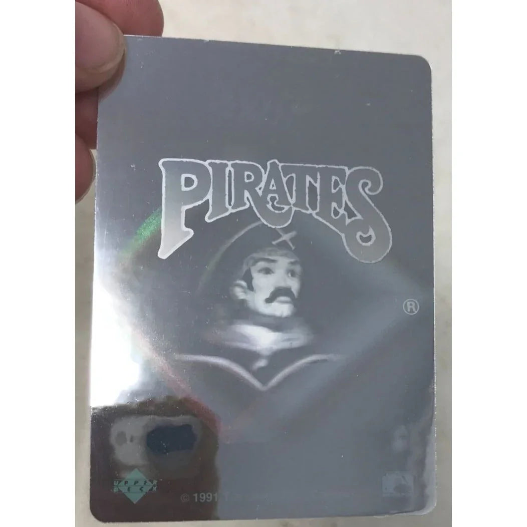 1991 Upper Deck Baseball Team Logo Hologram card/Sticker Pirates A+ Stuff A+ Stuff