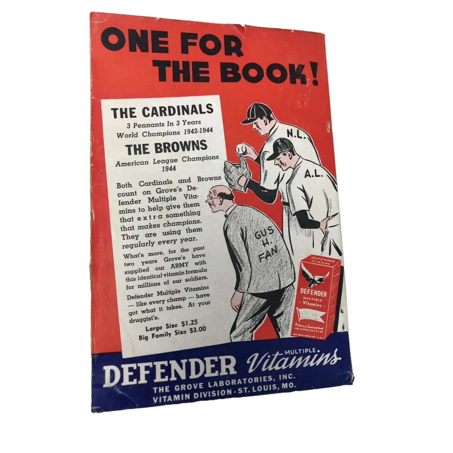 Vintage 1945 Baseball Register by The Sporting News The Game's "400" A+ Stuff A+ Stuff