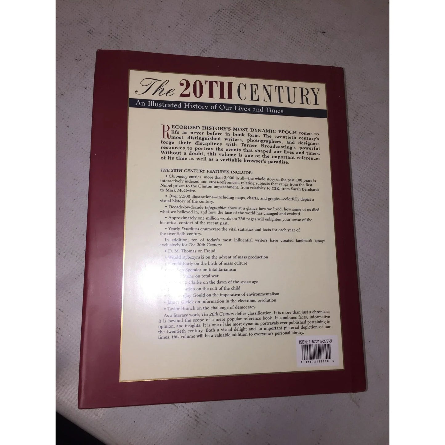 The 20th Century an illustrated History Of Our Lives And Times Hardcover book - A+ Stuff