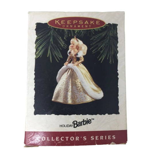 Vintage Christmas Keepsake Holiday Barbie 1994 Collector's Series New in Box hallmark A+ Stuff