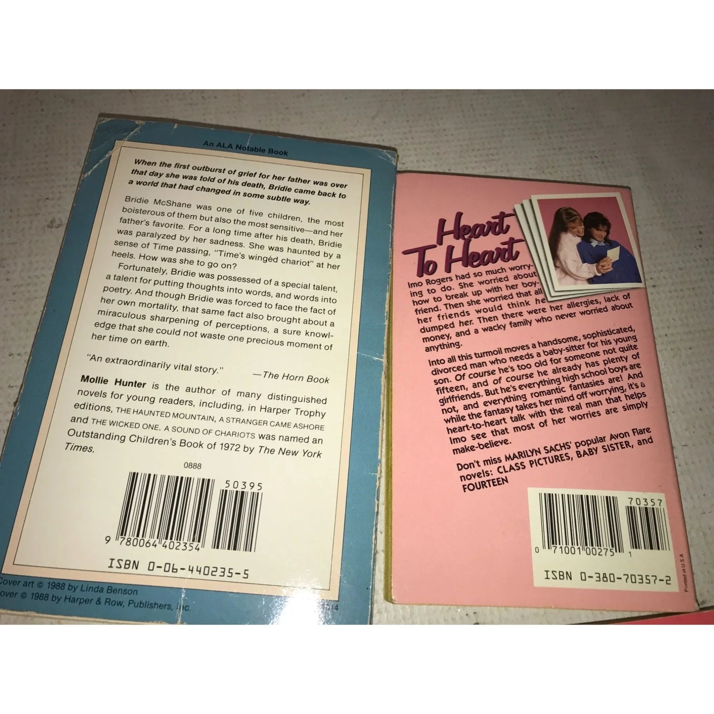 Vintage Bundle of 4 Paperback Chapter Books for Teenagers - A+ Stuff