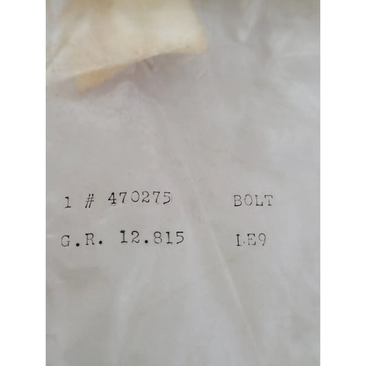 GM General Motors Part #470275 BOLTS (4) New old Stock gm/general motors A+ Stuff
