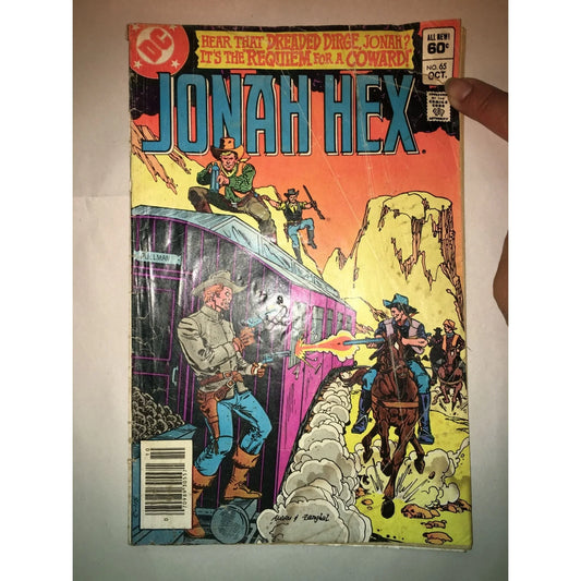 DC Comics Jonah Hex No. 65 October 1982 Vintage Comic Book - A+ Stuff