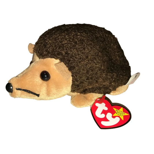 Vintage 1998 TY Beanie Baby Prickles the Hedgehog - A+ Stuff