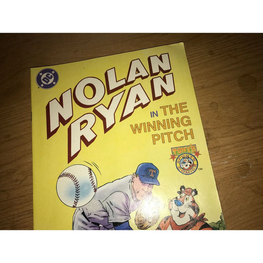 Nolan Ryan in the Winning Pitch Presented by Sports Illustrated DC Comic book - A+ Stuff