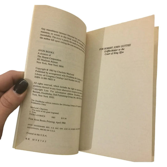 The Curse Of The Giant Hogweed book by Charlotte Macleod - A+ Stuff