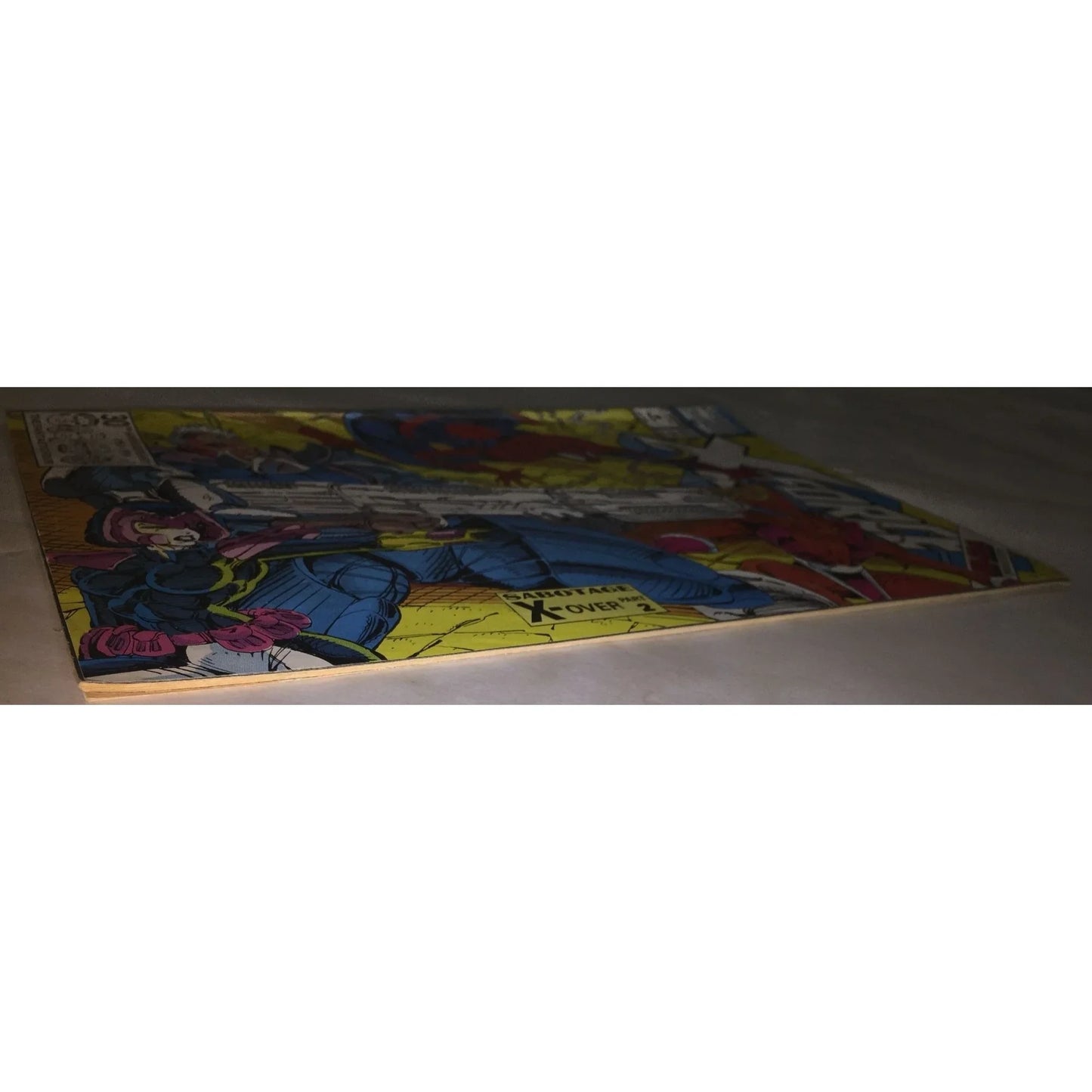 Vintage Marvel Comics X-Force #4 Guest Starring Spiderman Comic Book - A+ Stuff